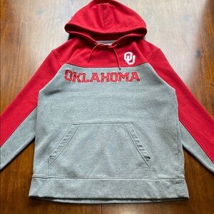 Oklahoma Sooners Half Sleeve Hoodie Size L